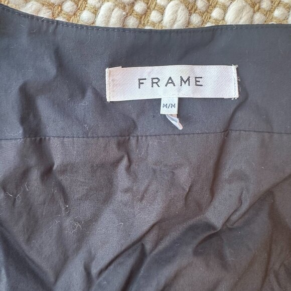 Frame Tops Square Neck Puff Sleeve Top - Picture 4 of 4